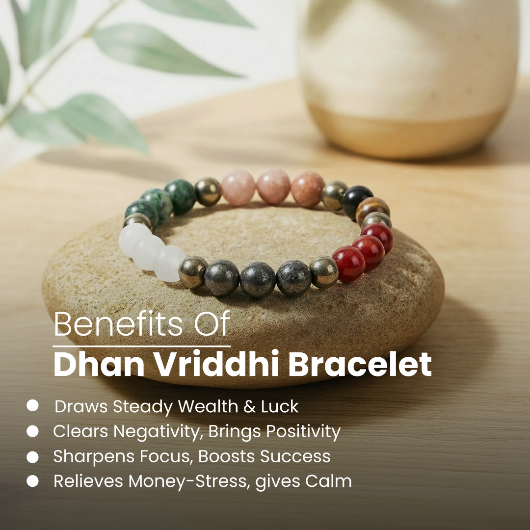 Dhan Vriddhi with FREE Raw Selenite Plate