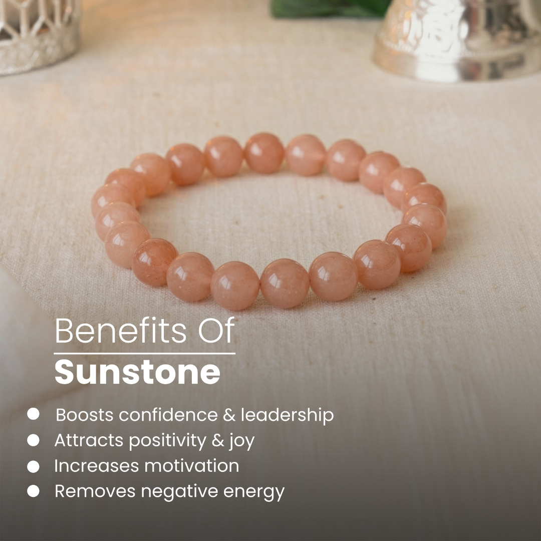 Manimaya Natural Sunstone Bracelet