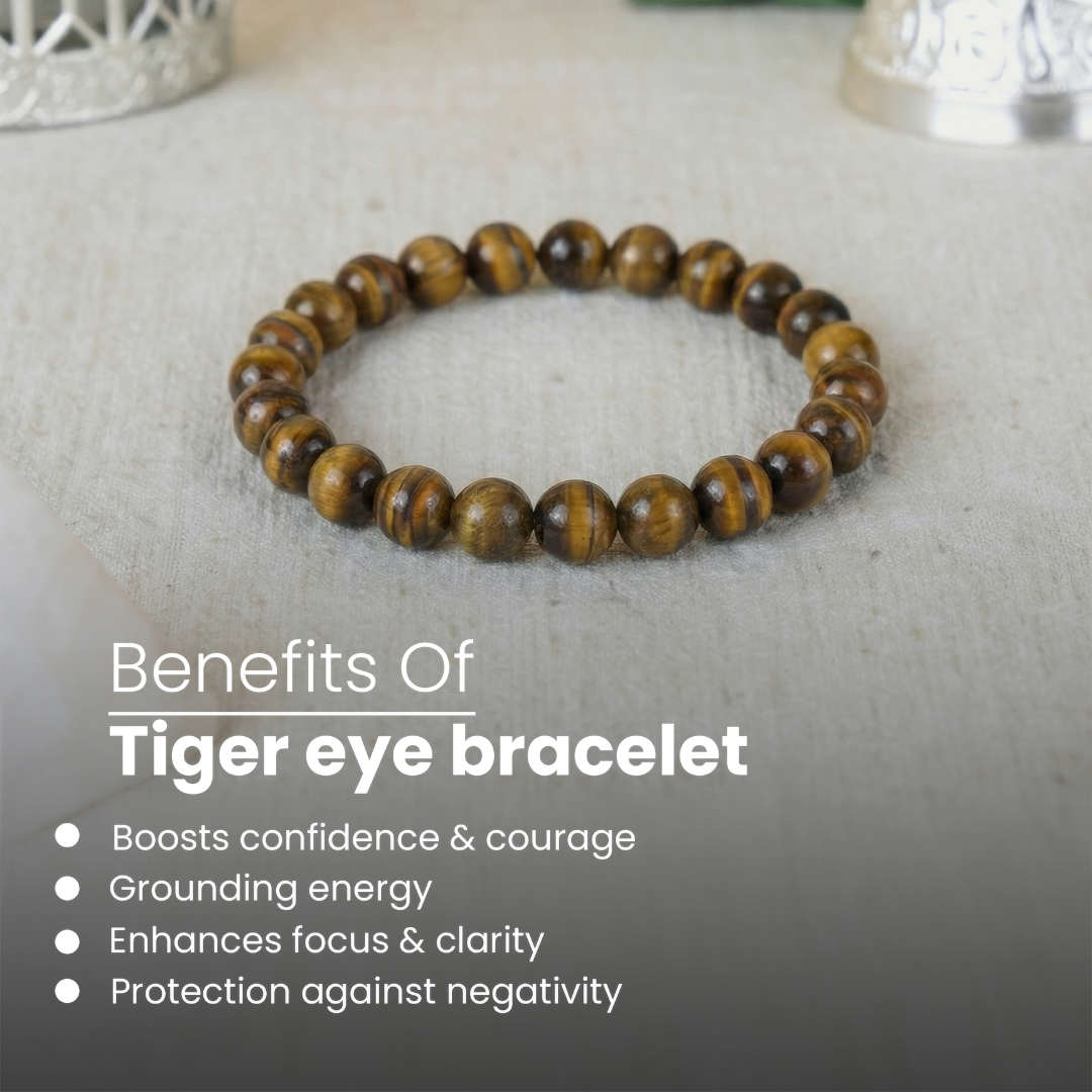Manimaya Natural Tiger Eye Bracelet
