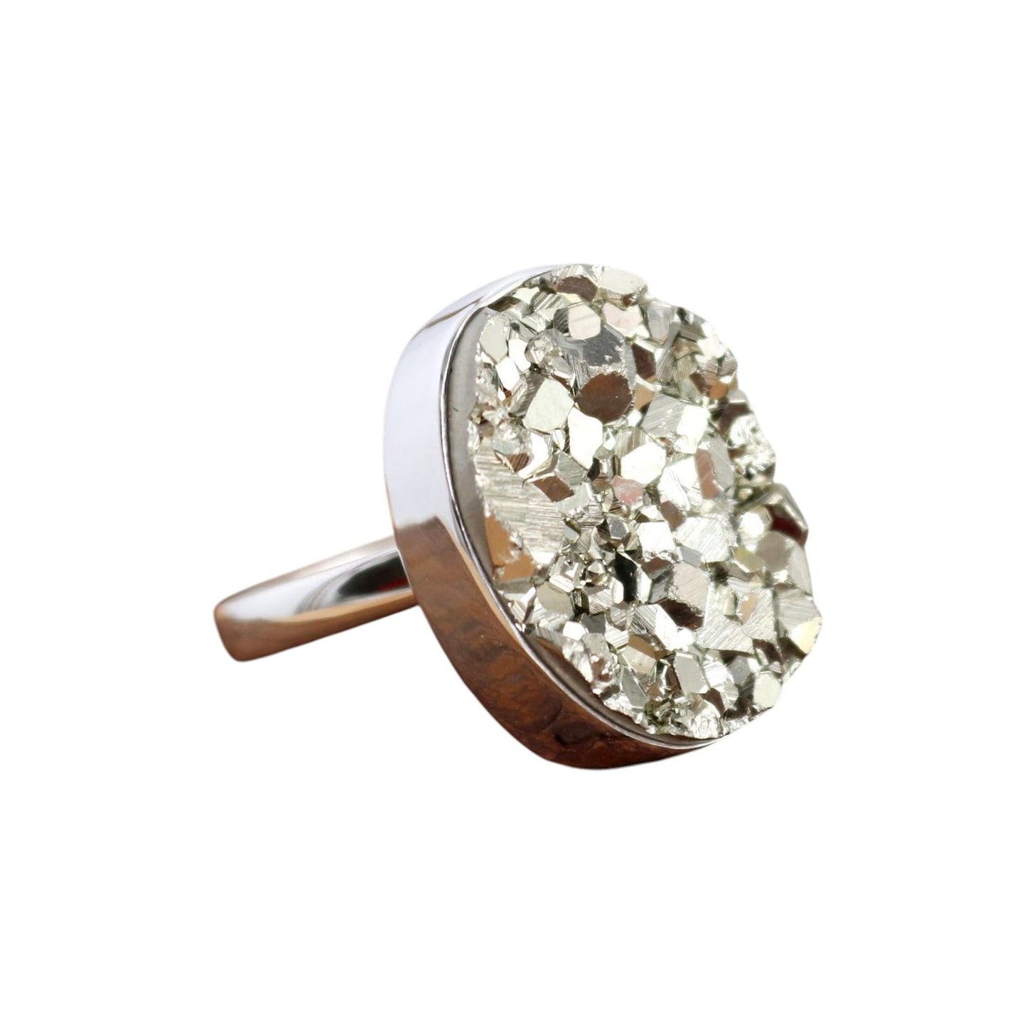 Mani Maya Pyrite Stone Ring