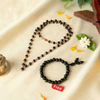 Karungali Copper Cap Mala with Free Karungali Bracelet