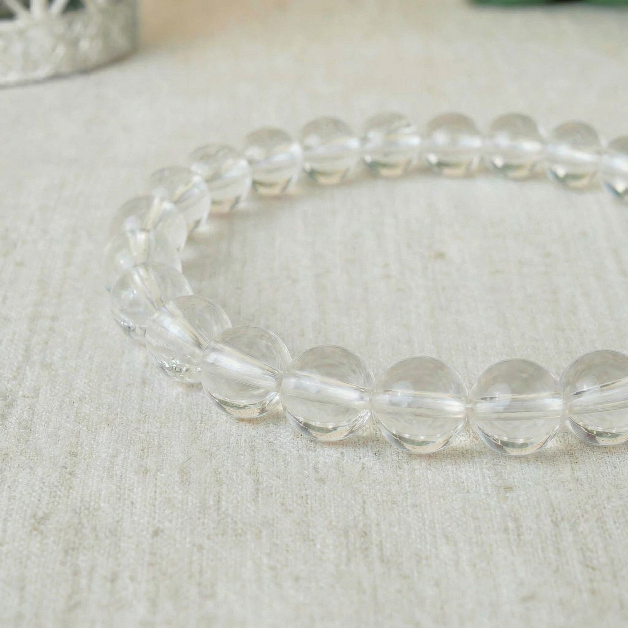 Manimaya Natural Clear Quartz Bracelet