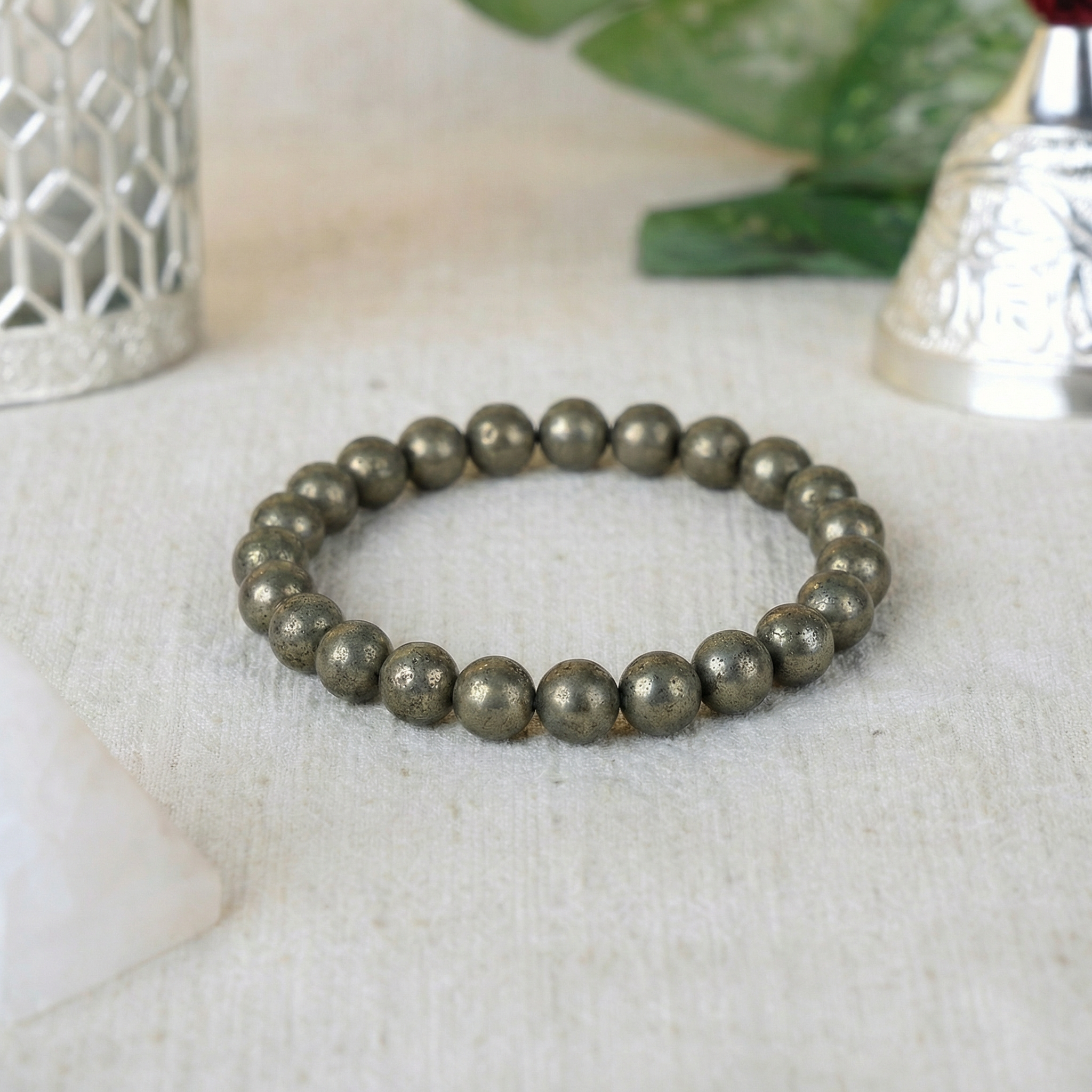 ✨ Pyrite Bracelet by MANI MAYA