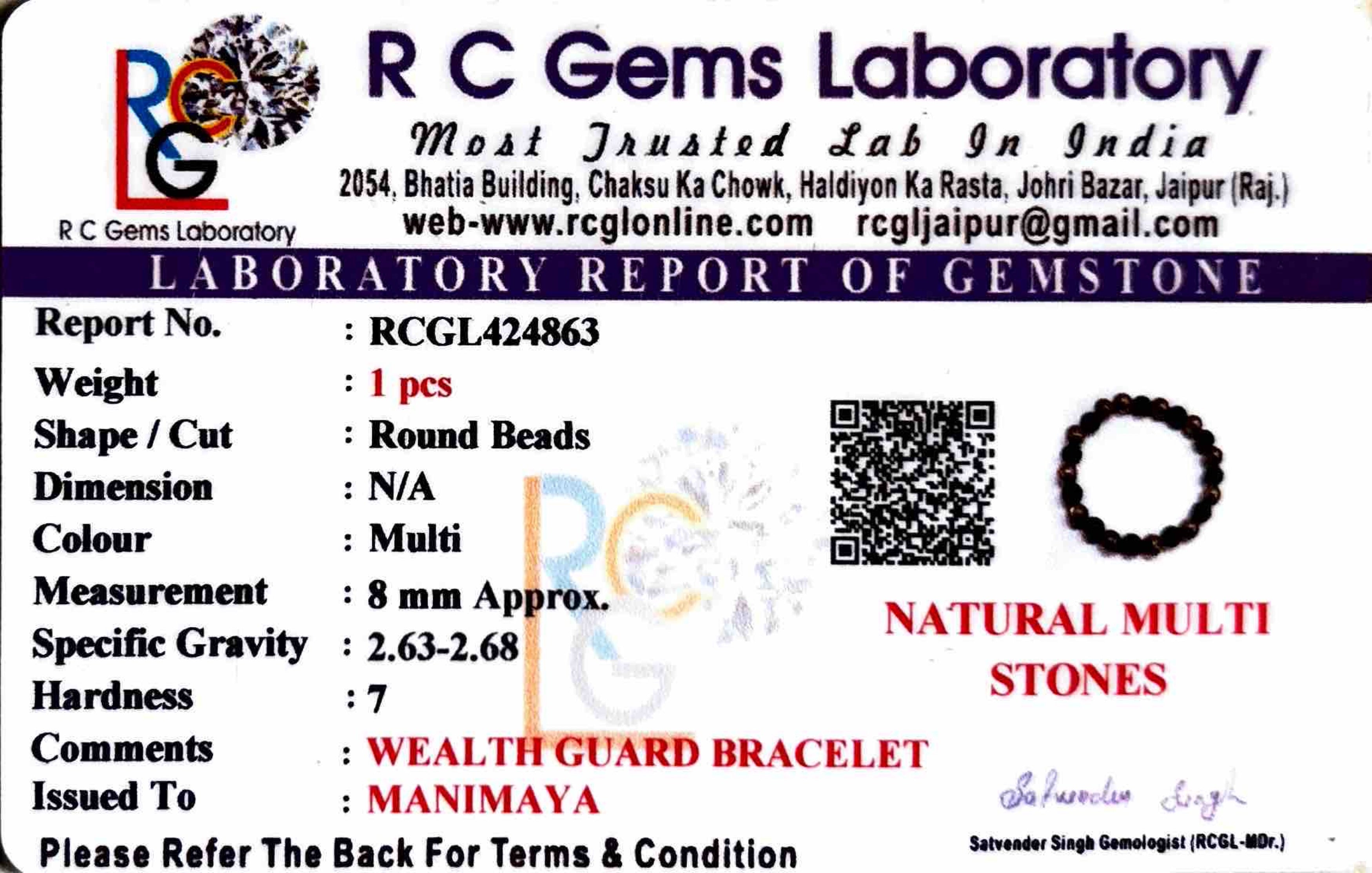 ManiMaya Wealth Guard Bracelet